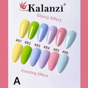 Gama A - KALANZI Gel Semipermanente 6 pz