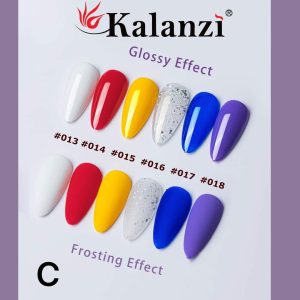 Gama C - KALANZI Gel Semipermanente 6 pz
