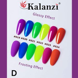 Gama D - KALANZI Gel Semipermanente 6 pz
